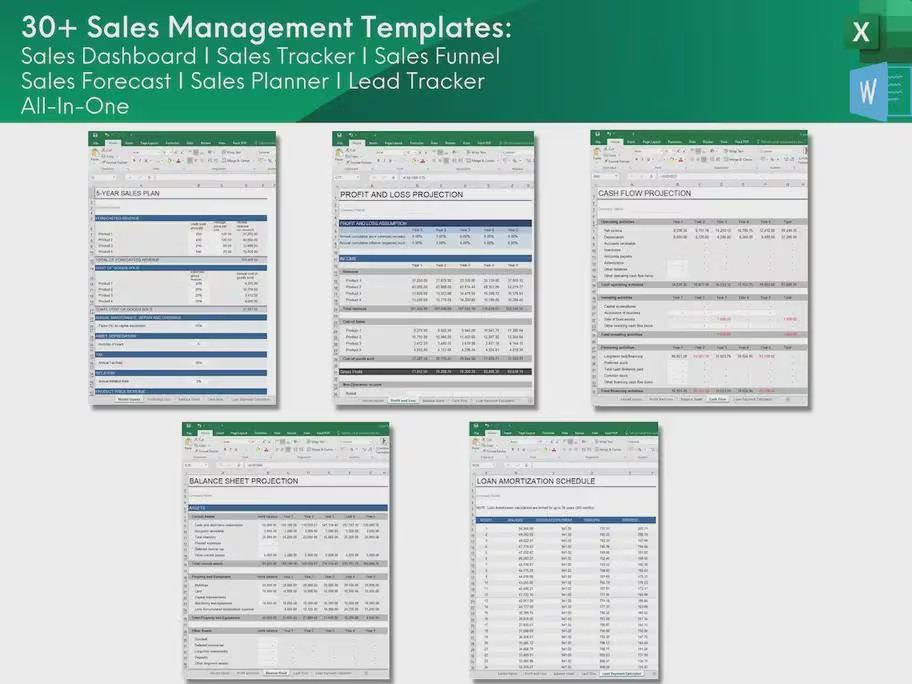 30+ Sales Management Excel Templates | Sales Tracker, Dashboard, Funnel