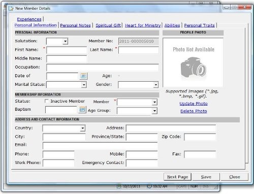 Church Management Software Professional Membership System; Church Facilities,…
