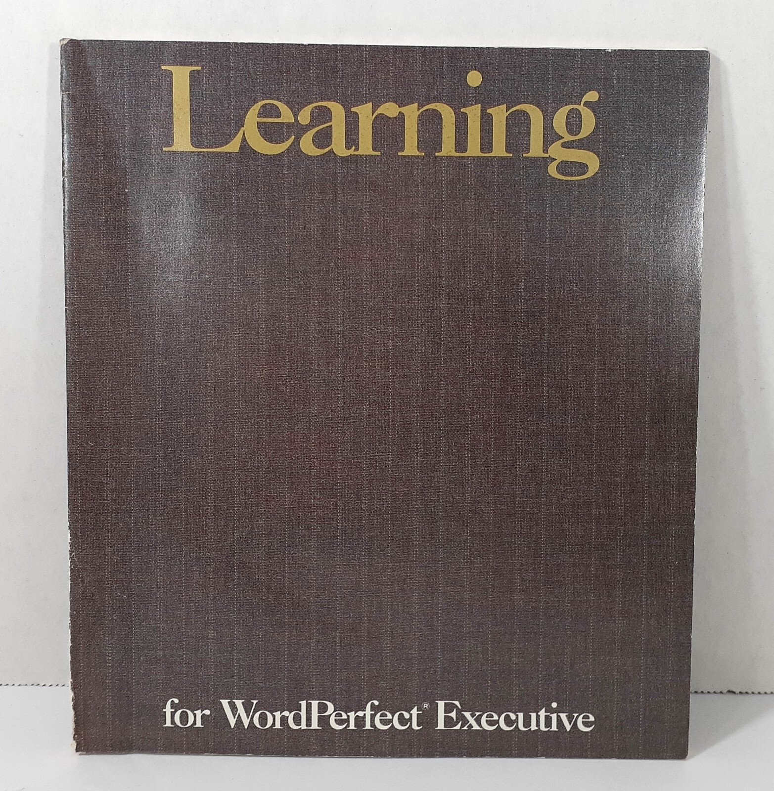 1987 WordPerfect Executive Manuals 3.5″ Floppy Disks w Labels Original Vintage