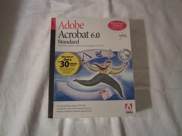 Adobe Acrobat 6.0 Standard Education Version (2003)