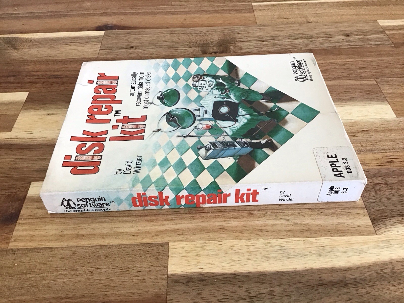 Vintage Apple II Disk Repair Kit Penguin Software David Winzler