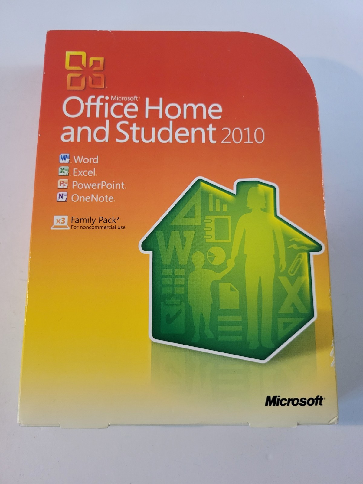 Microsoft Office Home and Student 2010 Family Pack 3 Home PCs