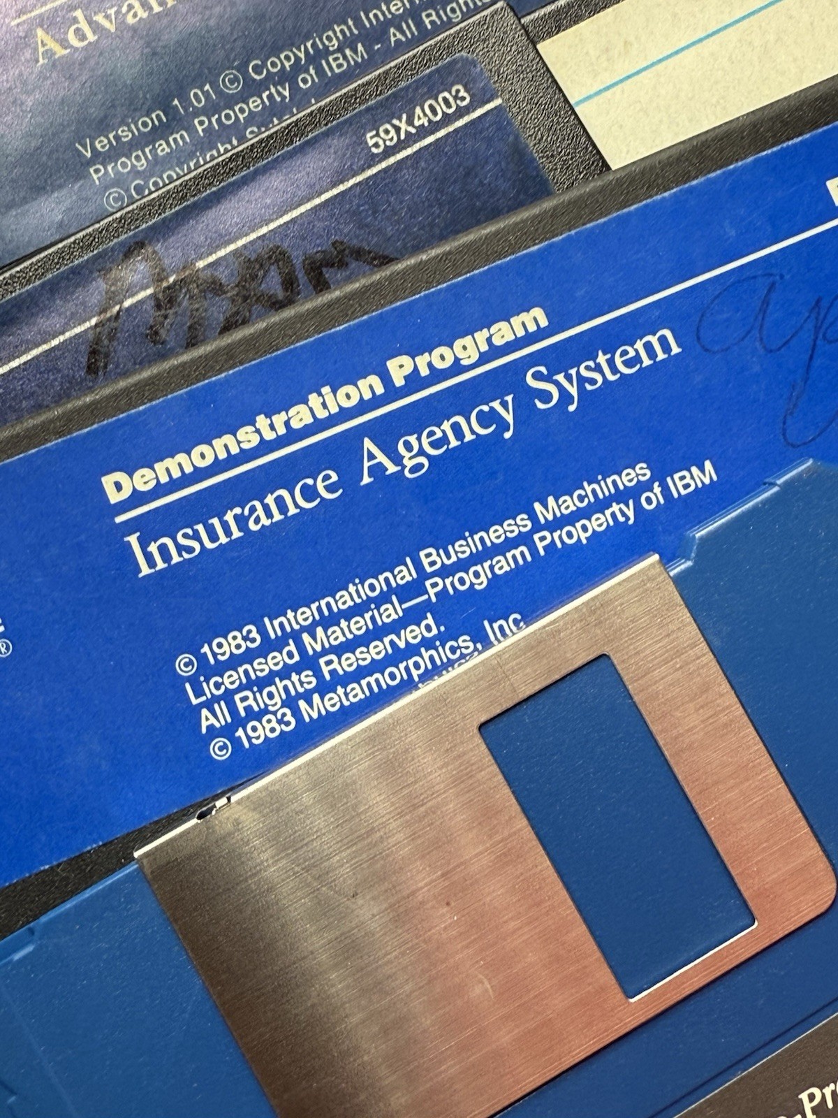 IBM 3270 Workstation Program 3x 5.25 Floppy Disks Version 1.11 Disc Lot