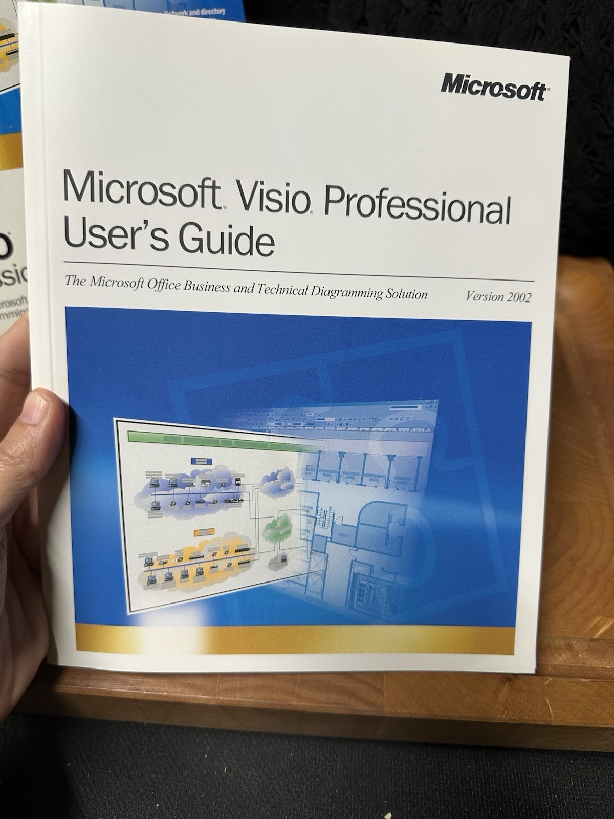 VINTAGE – Microsoft Visio Professional Version 2002 -Big Box Software PC Windows