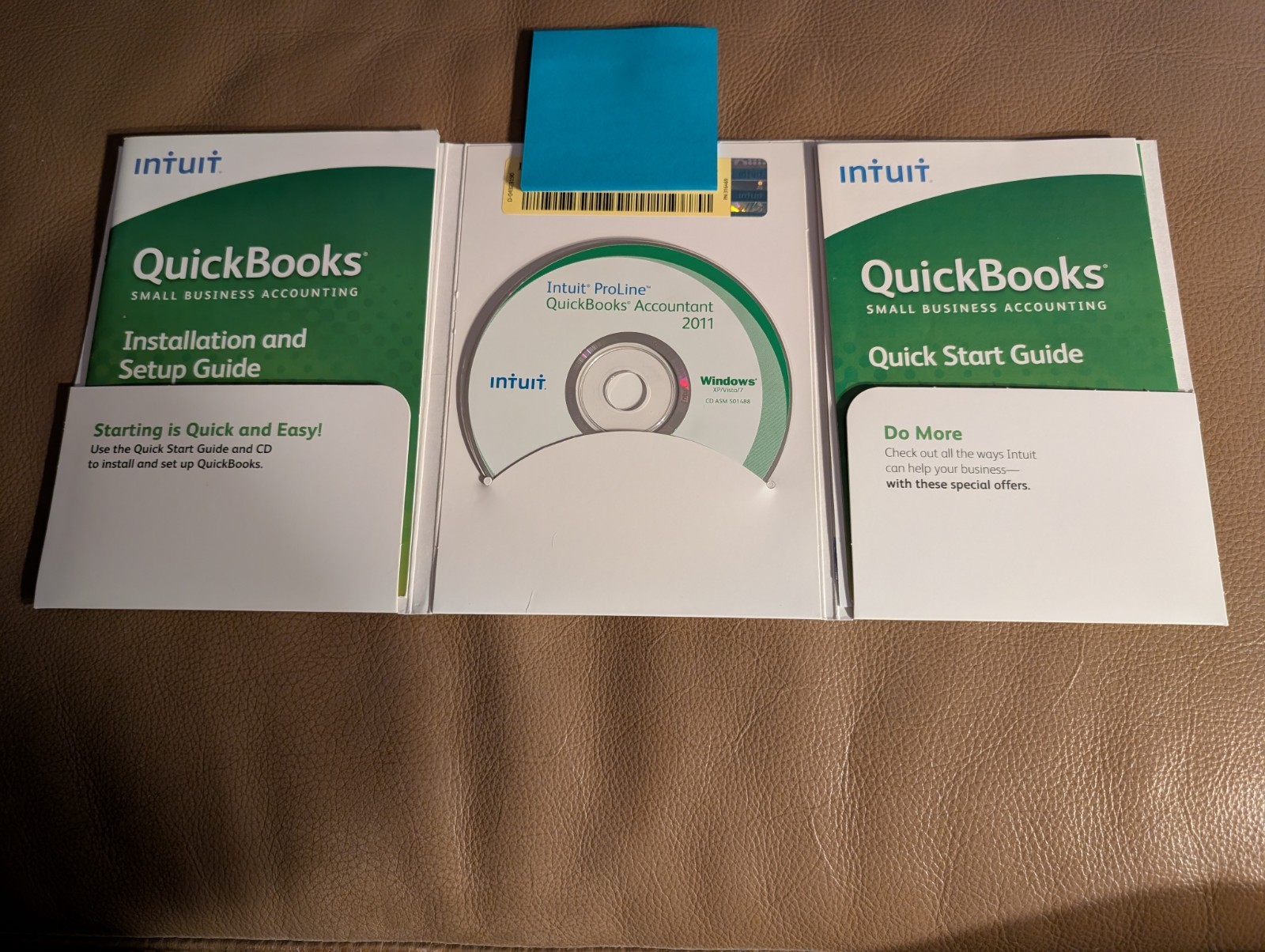 Intuit QuickBooks ProLine 2011 Windows Desktop /New Book The Missing Manual Read