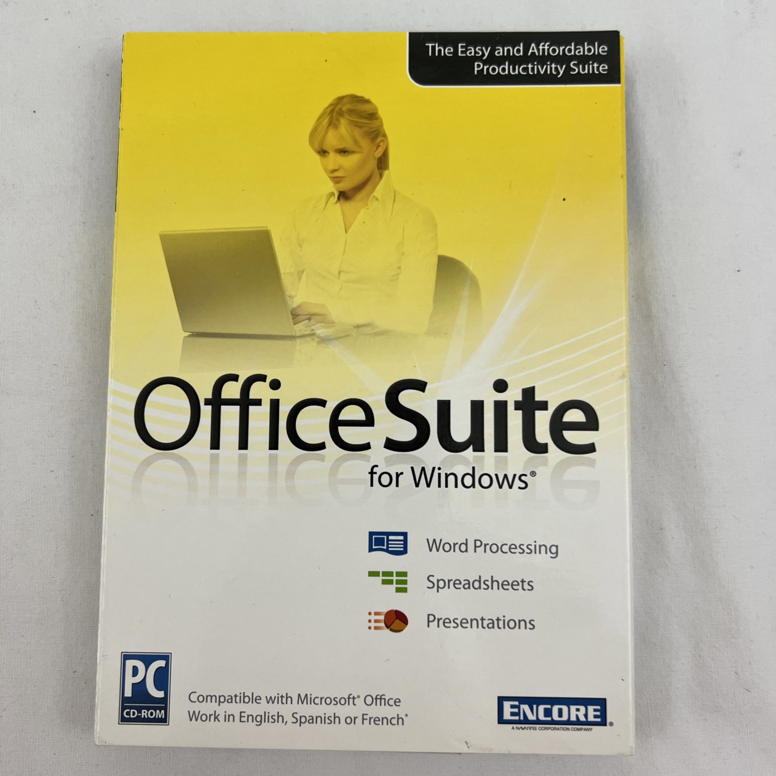 Encore Office Suite For Windows PC CD-ROM SEALED UNOPENED