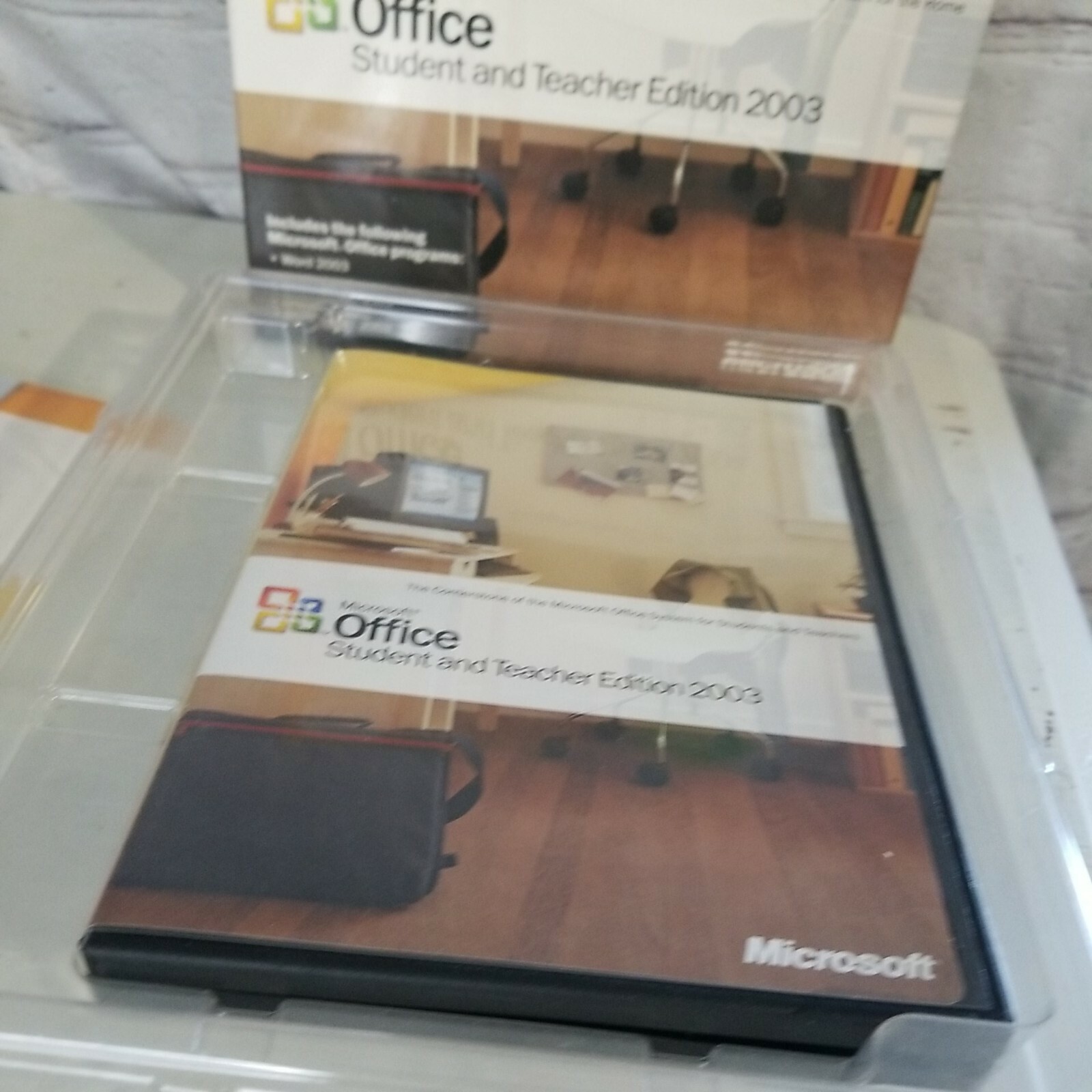Microsoft Office Student and Teacher Edition 2003 with Product Key & Manual