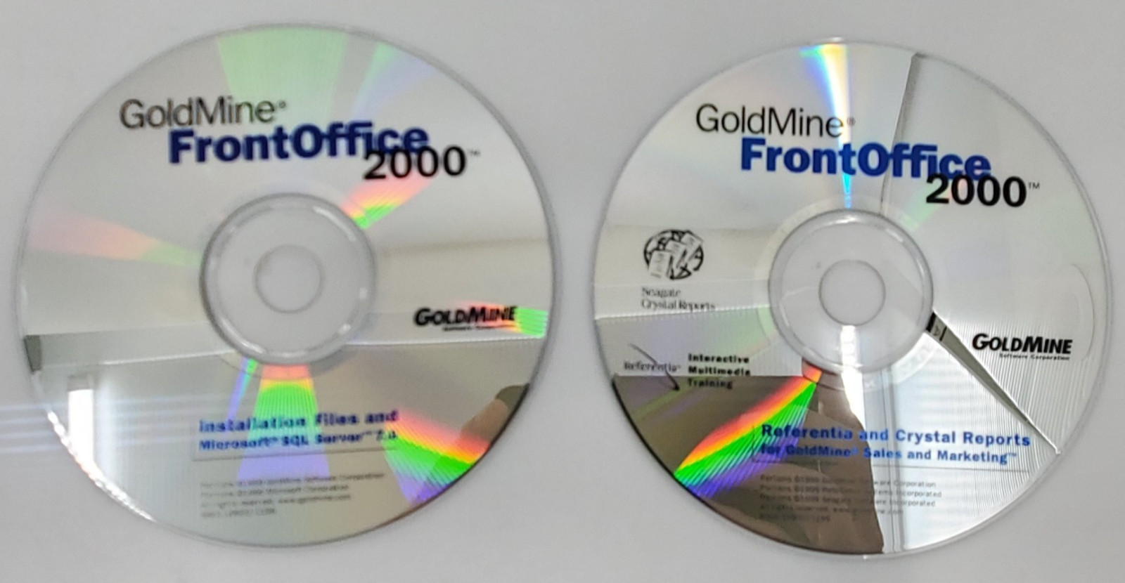 Vintage Boxed PC Software – GoldMine Front Office 2000