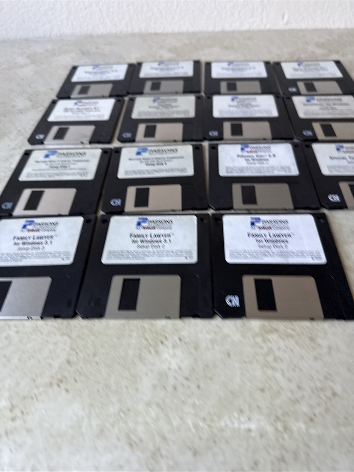 Parsons Technology Software Windows 3.5″ Floppy Medical History Legal Images