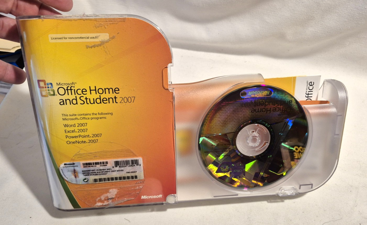 Microsoft Office 2007 Home and Student Excel Word PowerPoint OneNote