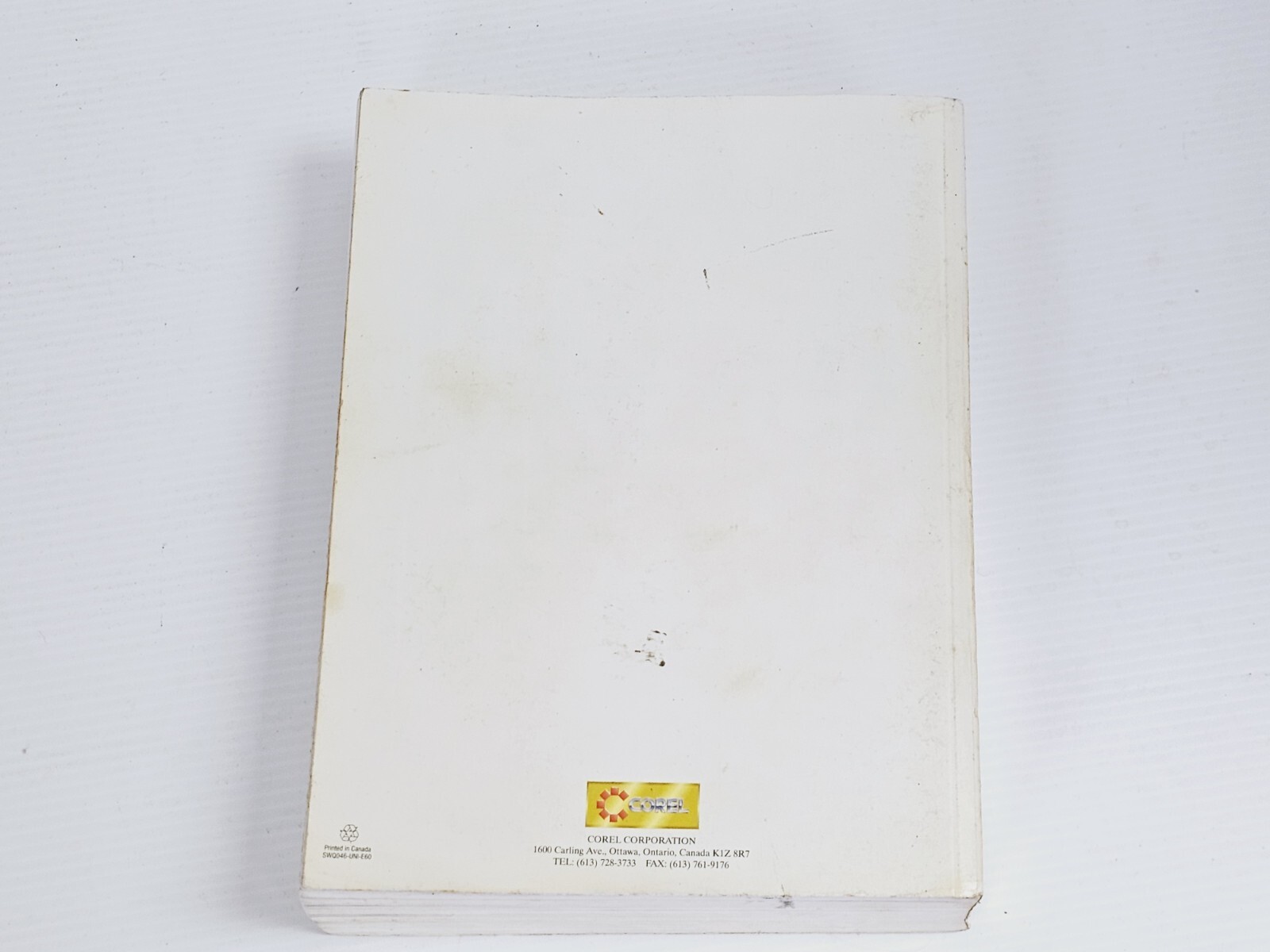 Corel Draw Suite 6 Macintosh Mac Vintage Rare 1996 BOOK ONLY
