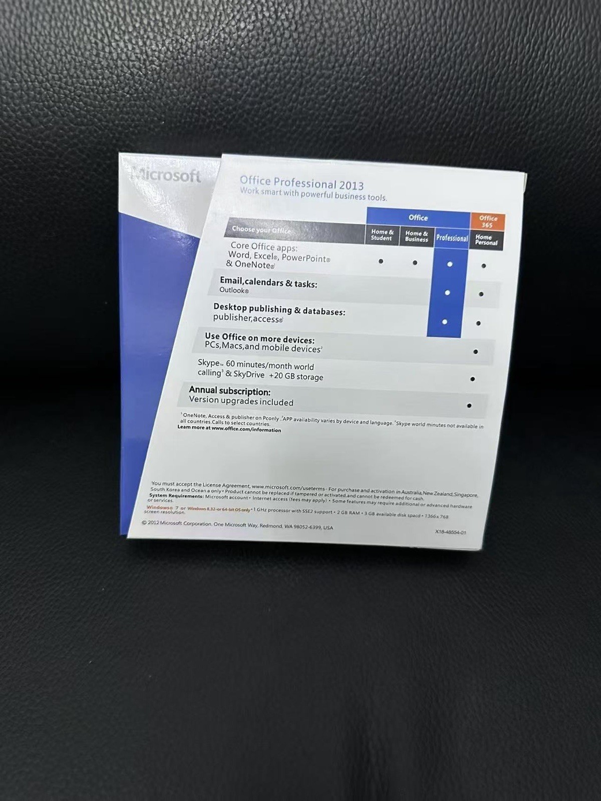 Microsoft Office Professional 2013 FULL Retail VERSION For 5PCs-Verified Key New