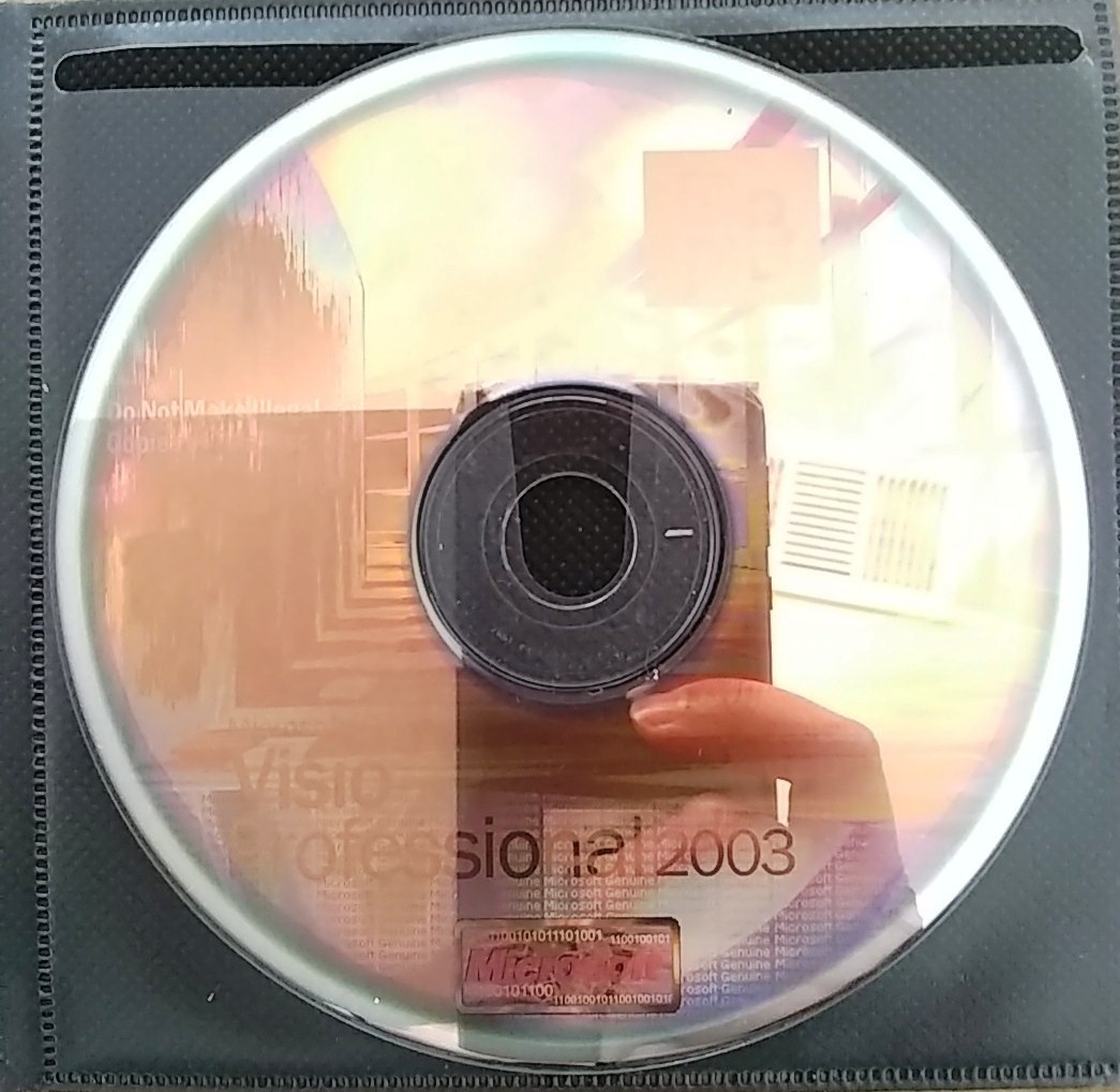 Microsoft Office Visio Professional 2003 Full Version w/ 5 Keys for 5 Computers
