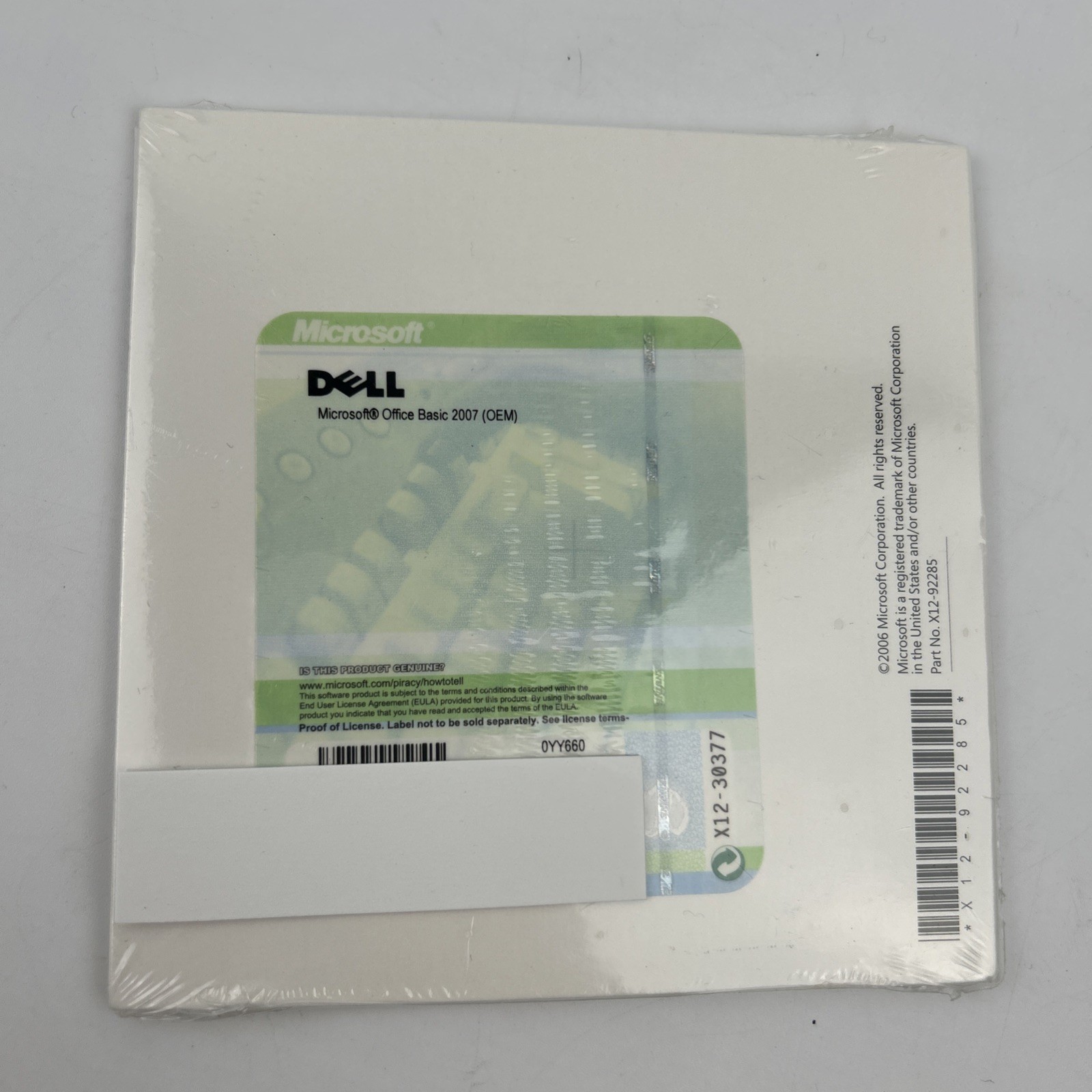 Microsoft Office Professional 2007 – Upgrade Genuine W/ Activation Code – Sealed