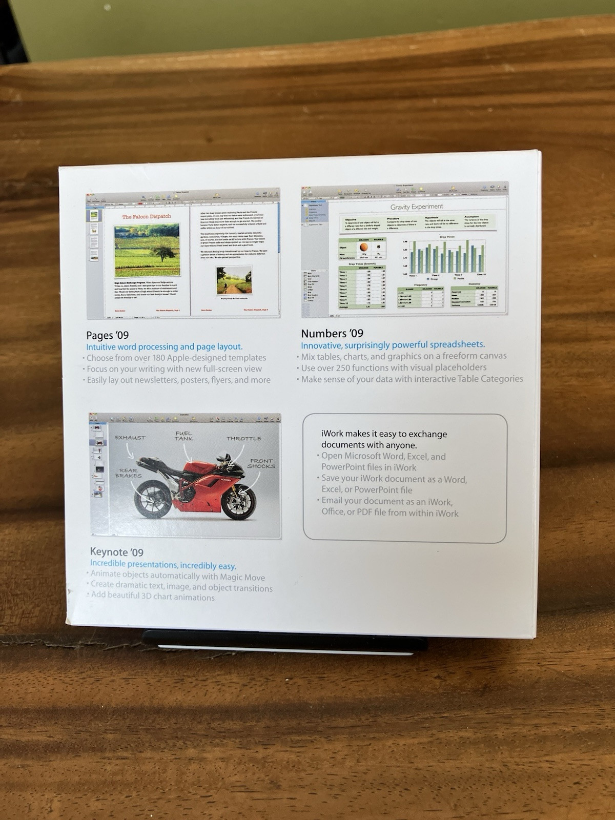 Apple iWork ’09 Retail V9 Full Version MB942Z/A Pages Numbers – Canadian Seller