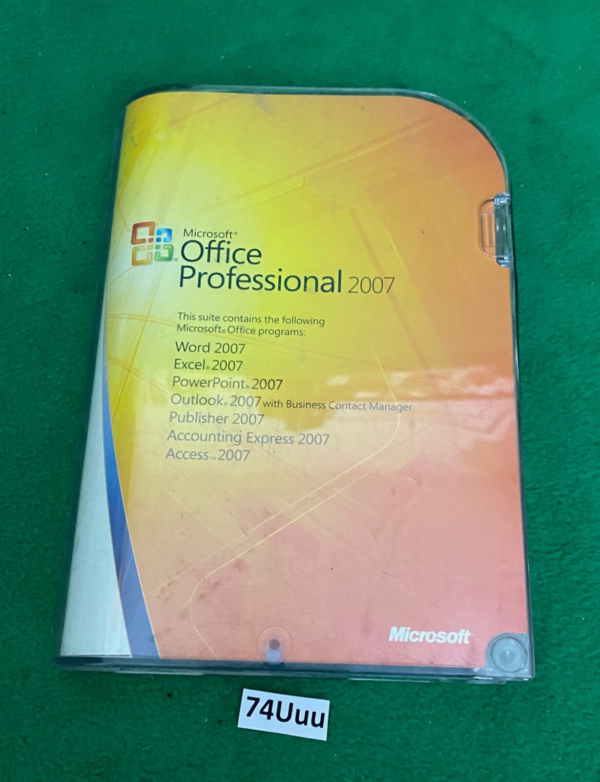 Microsoft Office Professional 2007 BONUS Expression Web 2007 & Office 2007.