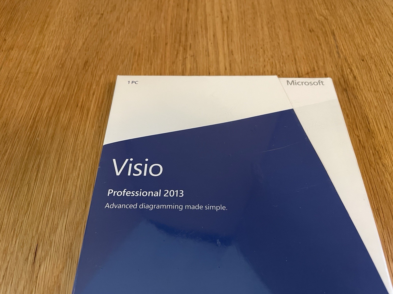 Microsoft Visio Professional 2013 DVD 32, 64-Bit New Sealed