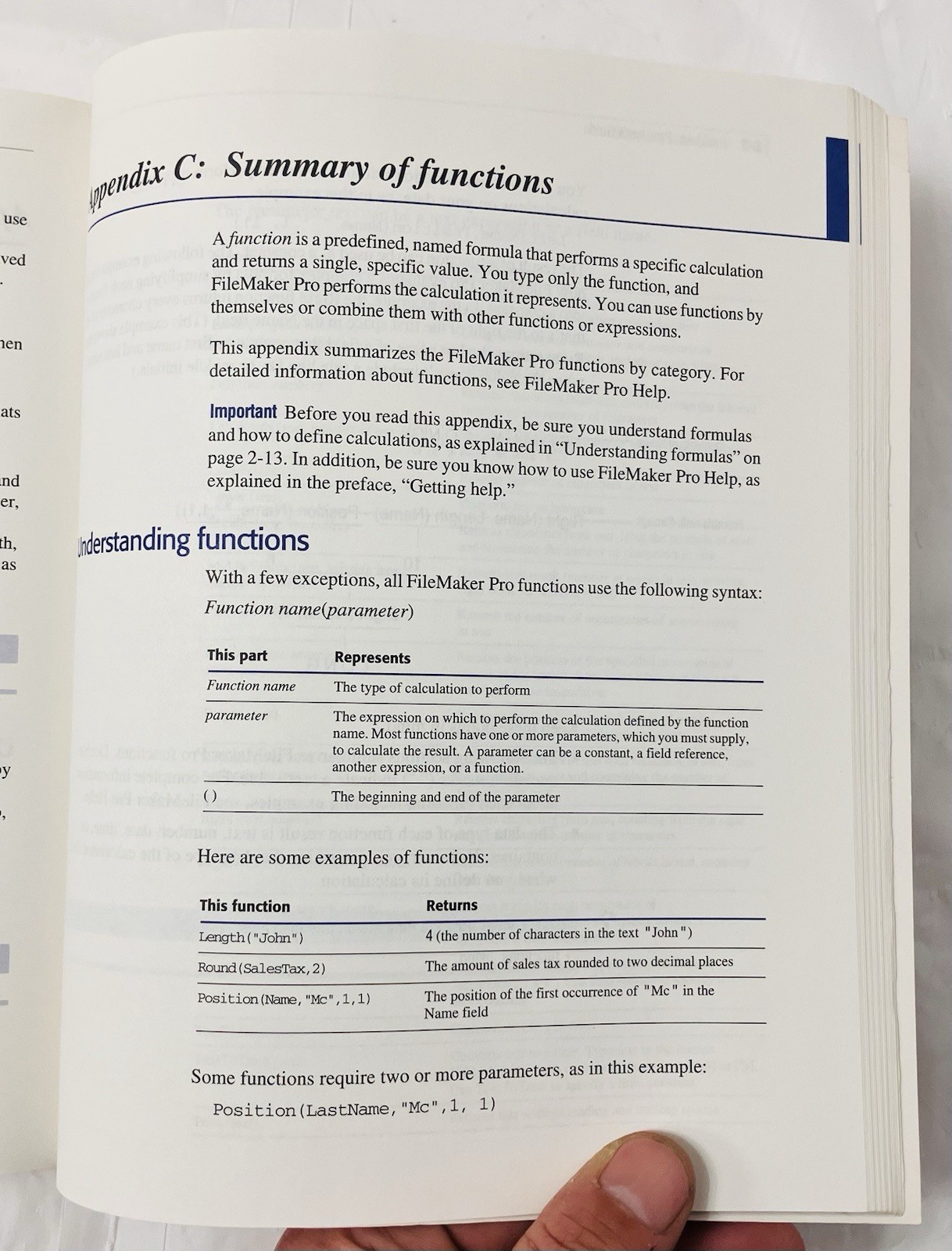Claris FileMaker Pro User Guide Windows 95 Manual Vintage Database Software