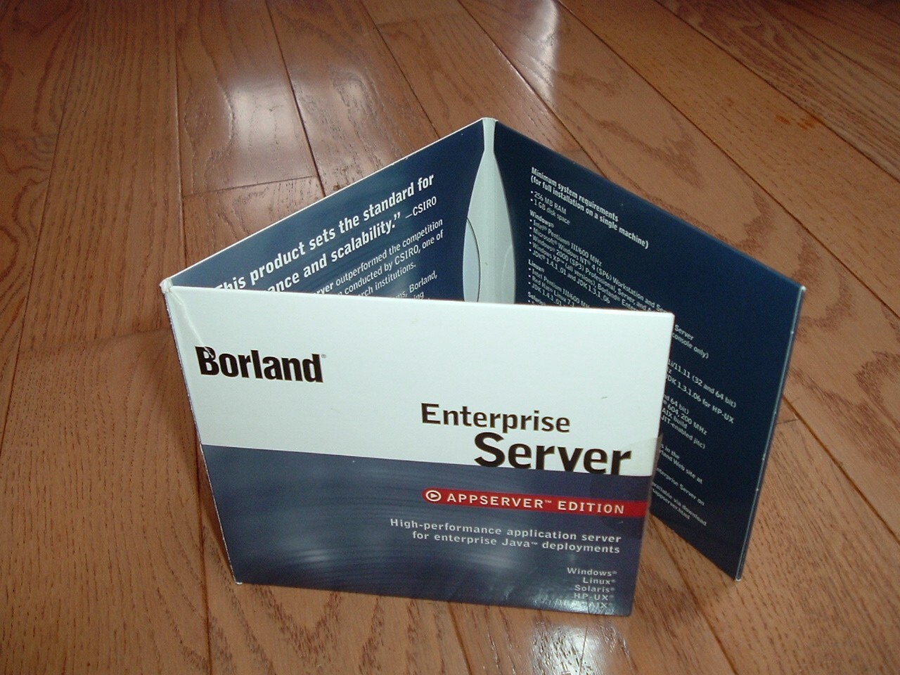Borland Enterprise Server Appserver ed. for Windows,Linux,Solaris,HP-UX,IBM AIX