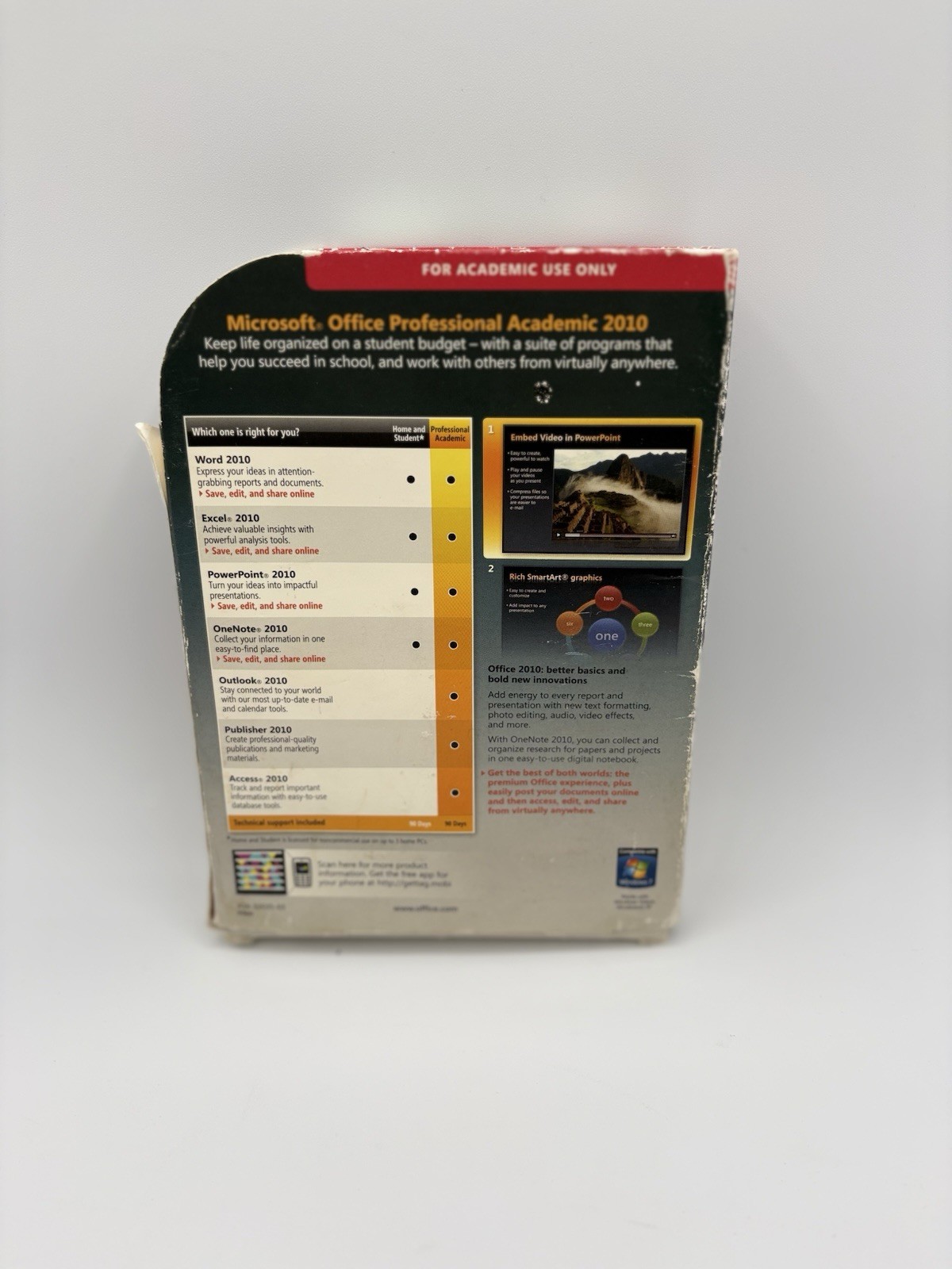 Microsoft Office 2010 Professional ACADEMIC for PCs