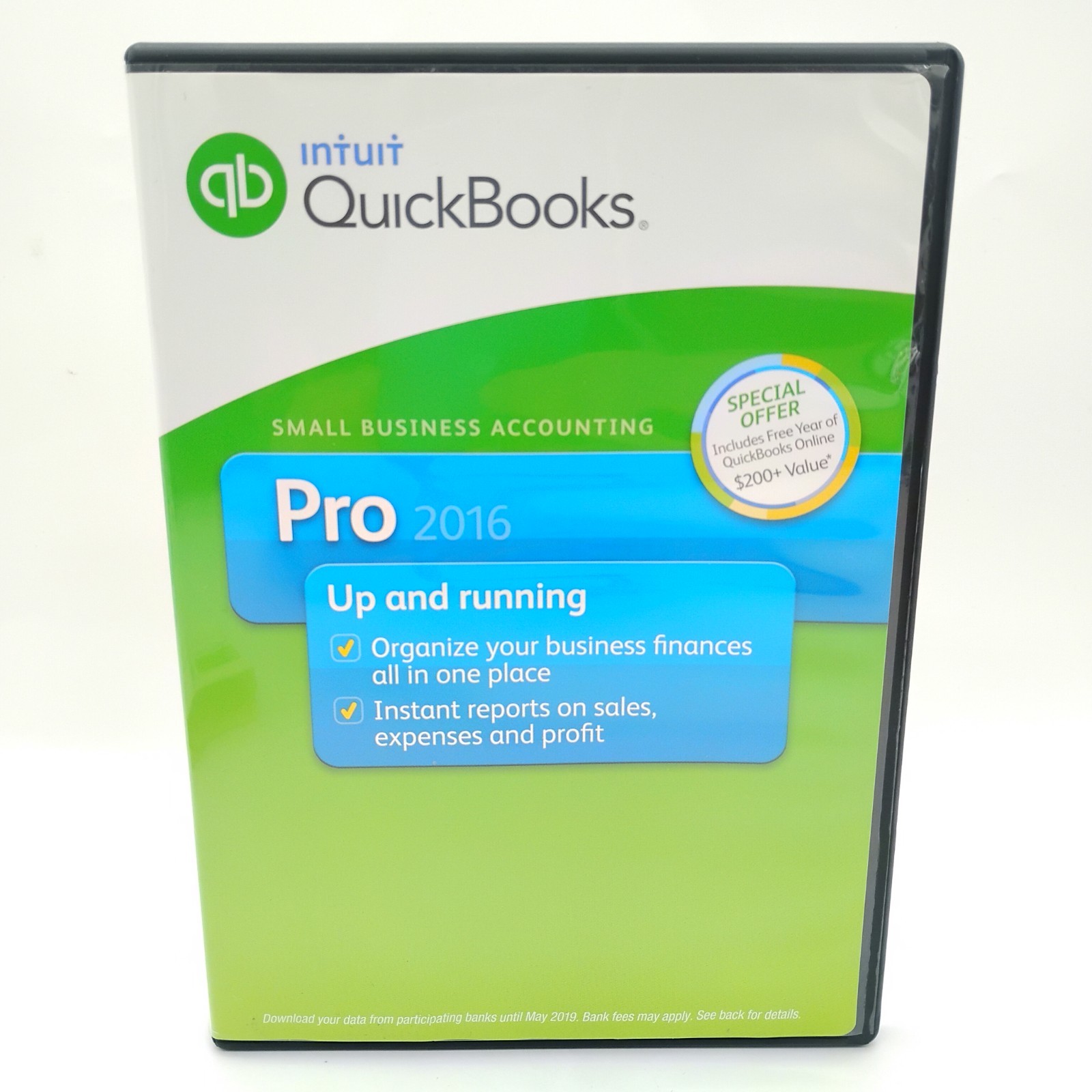 QuickBooks Desktop Pro 2016 for Windows PC w/ License Code, Genuine Authentic