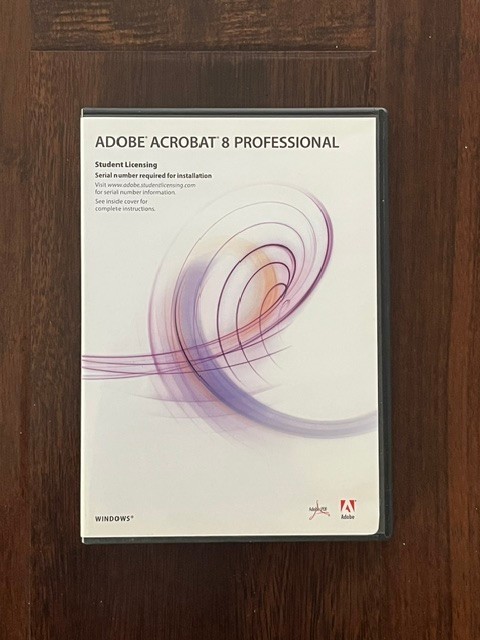 Adobe Acrobat 8 Professional for Windows